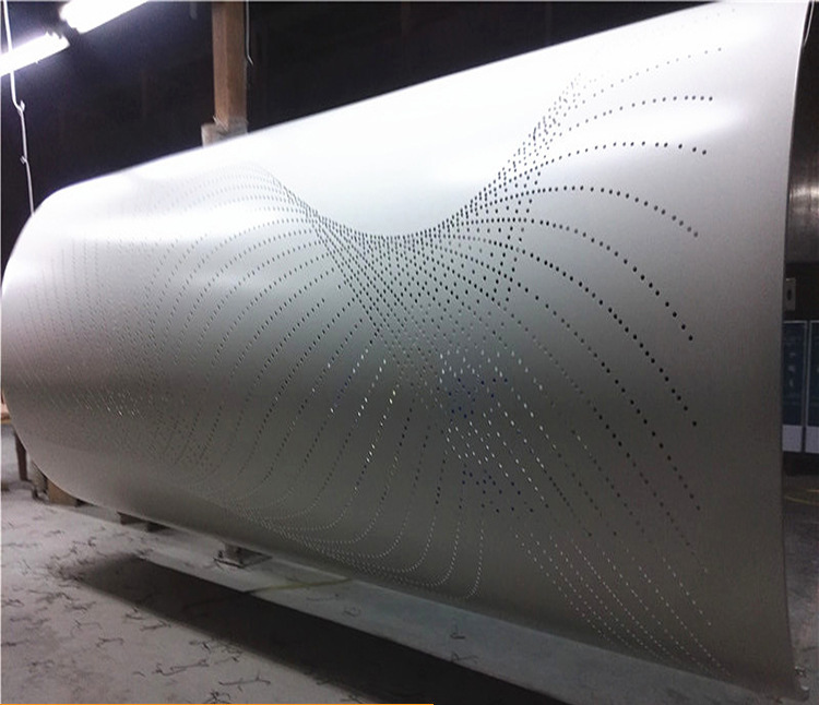 弧形烤漆鋁單板