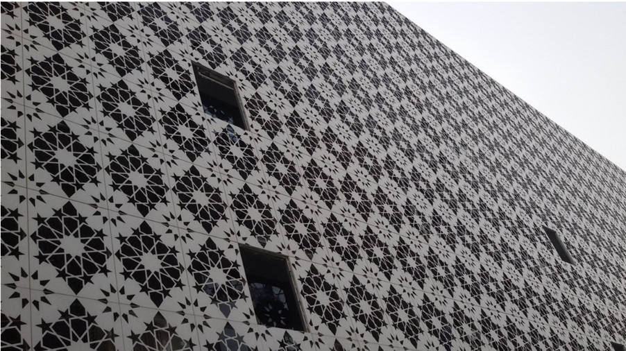 外墻雕刻鋁單板