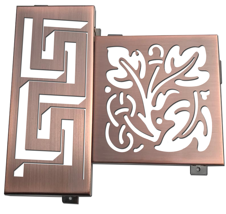 拉絲穿孔鋁單板