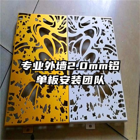 專(zhuān)業(yè)外墻2.0mm鋁單板安裝團(tuán)隊(duì)