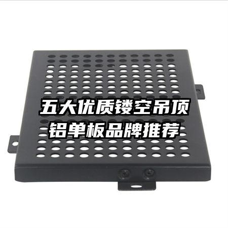 五大優(yōu)質鏤空吊頂鋁單板品牌推薦
