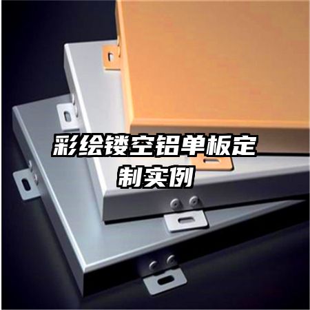 彩繪鏤空鋁單板定制實(shí)例