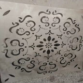 雕花墻體鋁單板